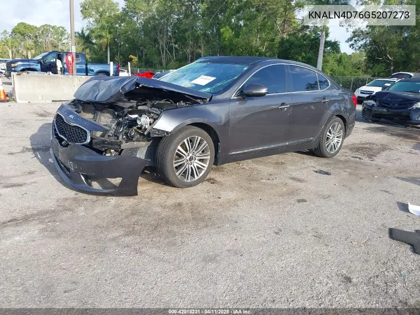 2016 Kia Cadenza Premium VIN: KNALN4D76G5207273 Lot: 42018231