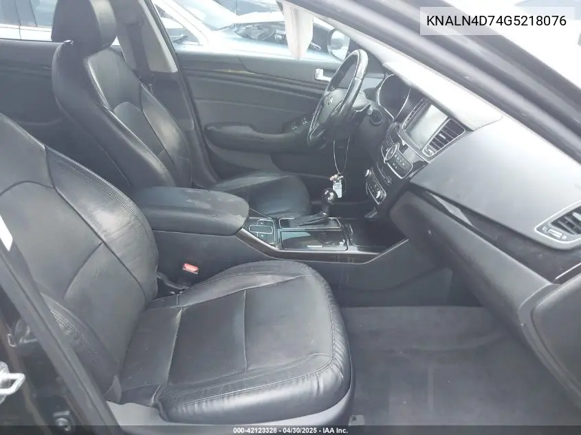 2016 Kia Cadenza Premium VIN: KNALN4D74G5218076 Lot: 42123328