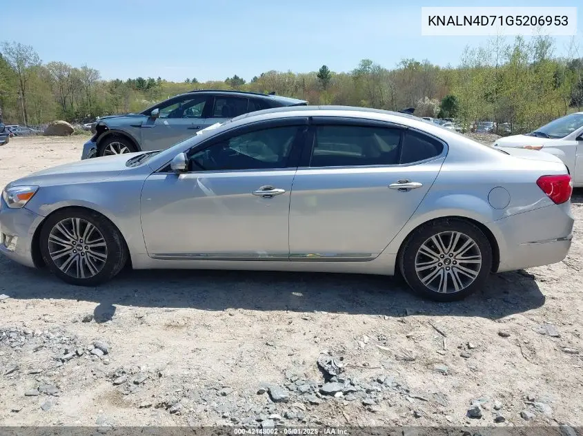 2016 Kia Cadenza Premium VIN: KNALN4D71G5206953 Lot: 42148002