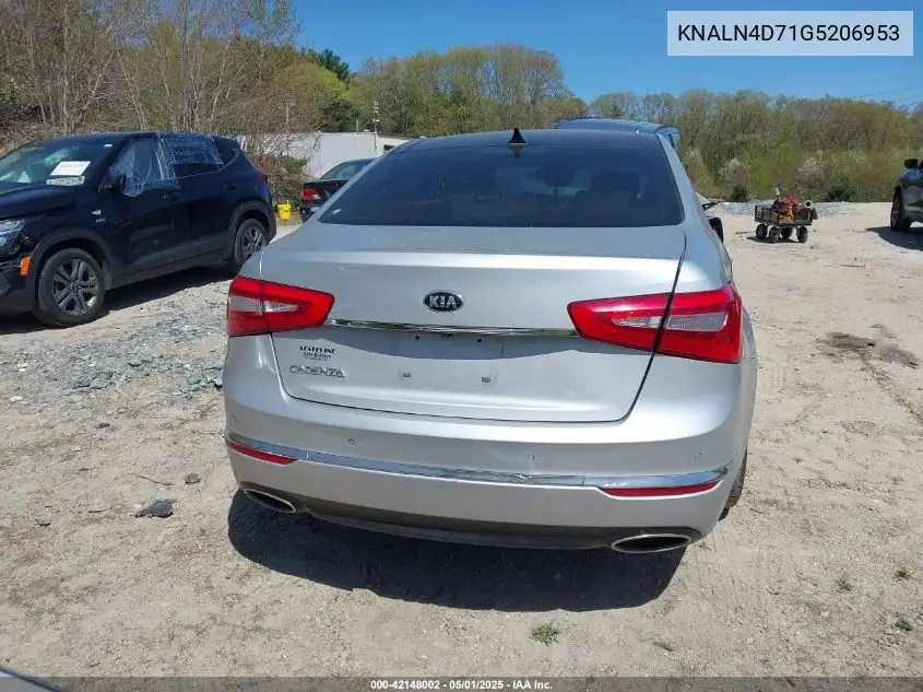 2016 Kia Cadenza Premium VIN: KNALN4D71G5206953 Lot: 42148002