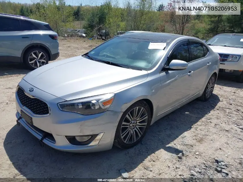 2016 Kia Cadenza Premium VIN: KNALN4D71G5206953 Lot: 42148002
