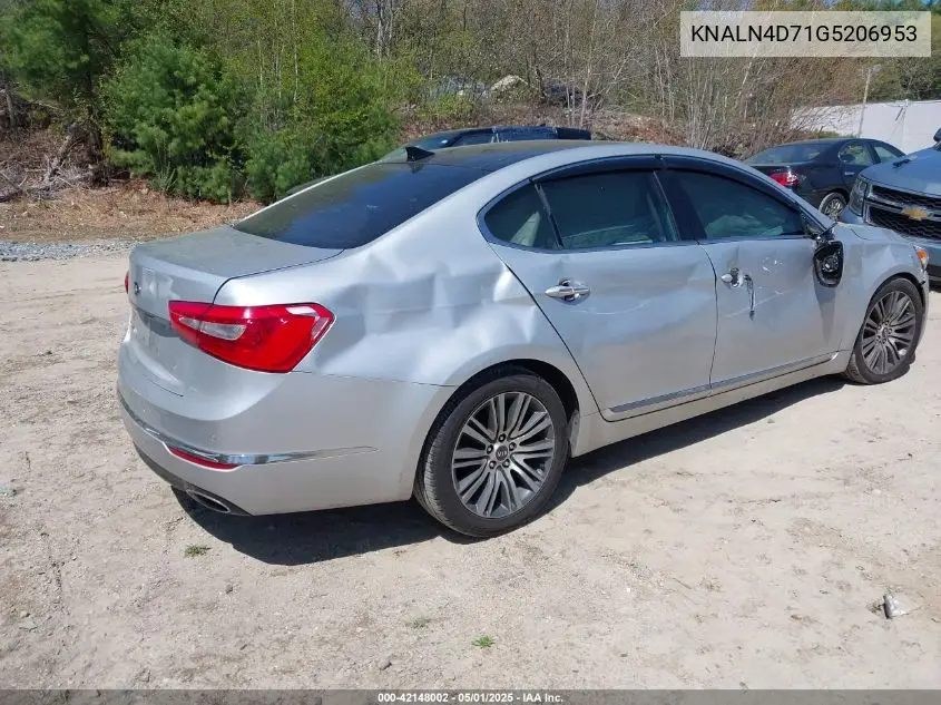 2016 Kia Cadenza Premium VIN: KNALN4D71G5206953 Lot: 42148002
