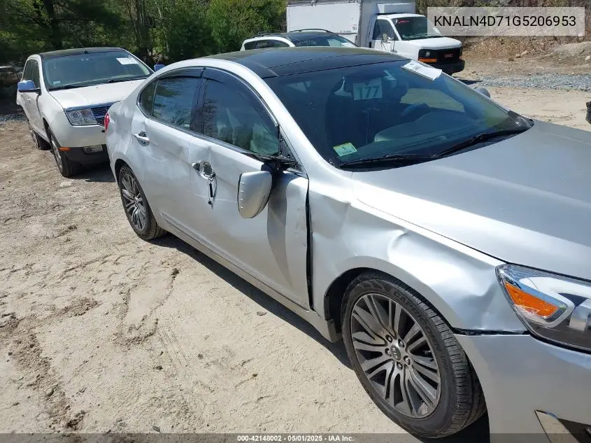 2016 Kia Cadenza Premium VIN: KNALN4D71G5206953 Lot: 42148002