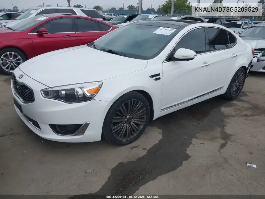 2016 Kia Cadenza Limited VIN: KNALN4D73G5209529 Lot: 42239194