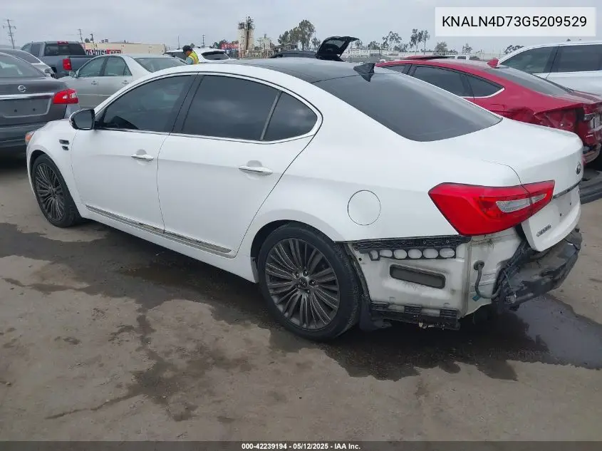 2016 Kia Cadenza Limited VIN: KNALN4D73G5209529 Lot: 42239194