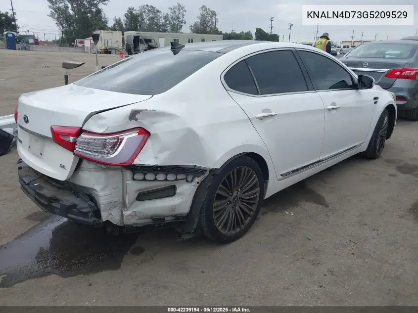 2016 Kia Cadenza Limited VIN: KNALN4D73G5209529 Lot: 42239194