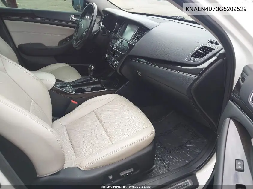 2016 Kia Cadenza Limited VIN: KNALN4D73G5209529 Lot: 42239194