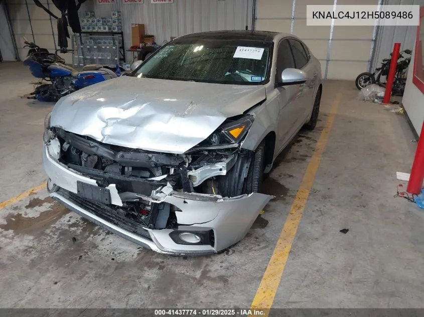 2017 Kia Cadenza Premium VIN: KNALC4J12H5089486 Lot: 41437774
