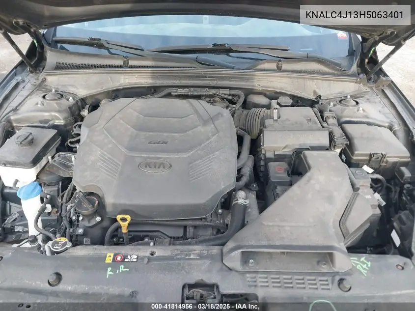 2017 Kia Cadenza Premium VIN: KNALC4J13H5063401 Lot: 41814956