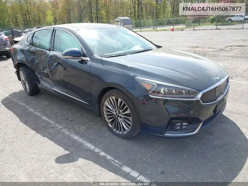 2017 Kia Cadenza Limited VIN: KNALC4J16H5067877 Lot: 42162552