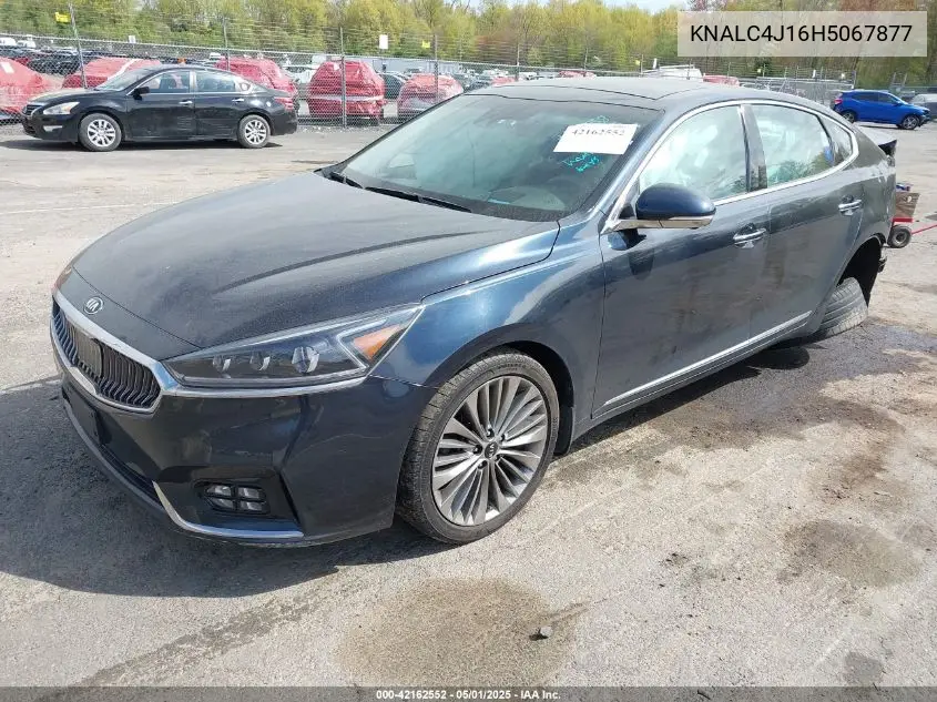 2017 Kia Cadenza Limited VIN: KNALC4J16H5067877 Lot: 42162552