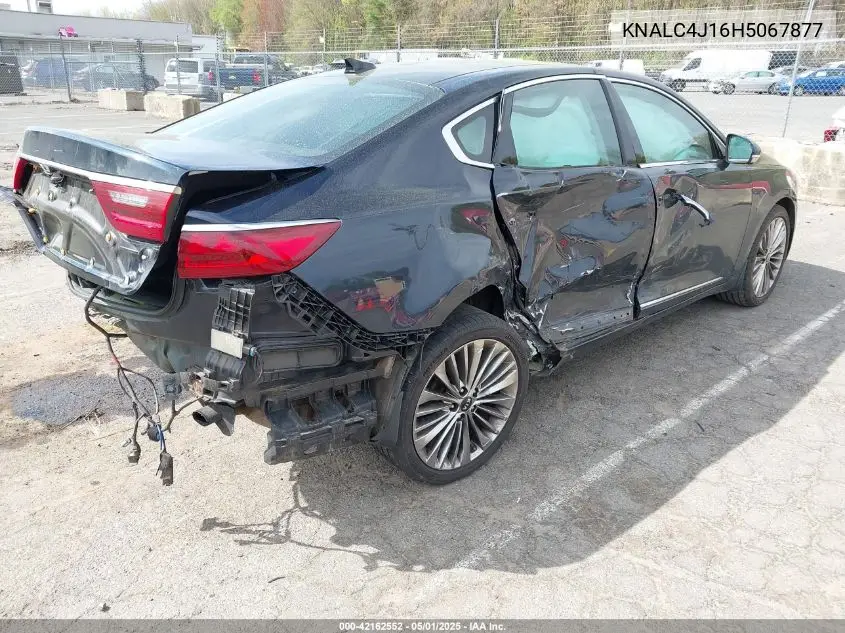 2017 Kia Cadenza Limited VIN: KNALC4J16H5067877 Lot: 42162552