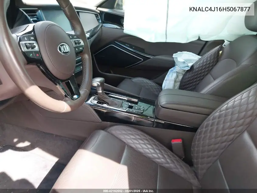 2017 Kia Cadenza Limited VIN: KNALC4J16H5067877 Lot: 42162552