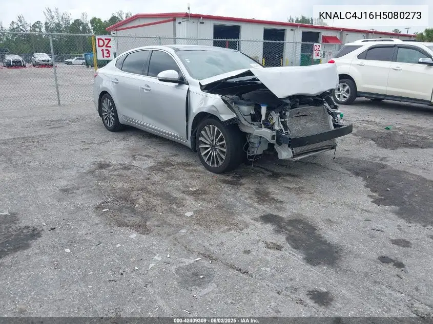 2017 Kia Cadenza Premium VIN: KNALC4J16H5080273 Lot: 42409309