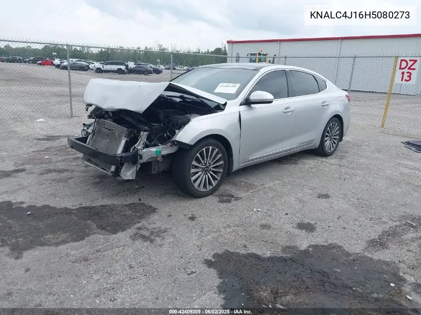 2017 Kia Cadenza Premium VIN: KNALC4J16H5080273 Lot: 42409309