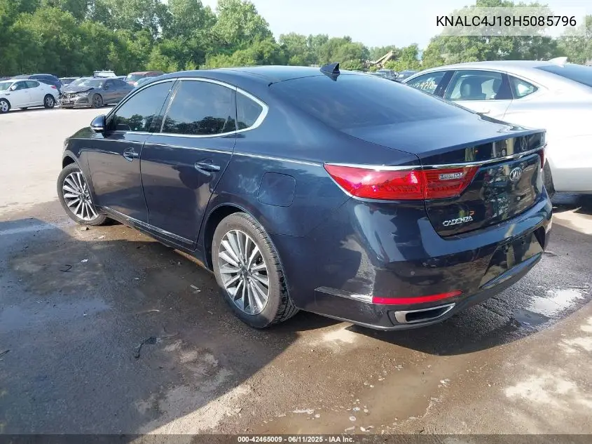 2017 Kia Cadenza Premium VIN: KNALC4J18H5085796 Lot: 42465009