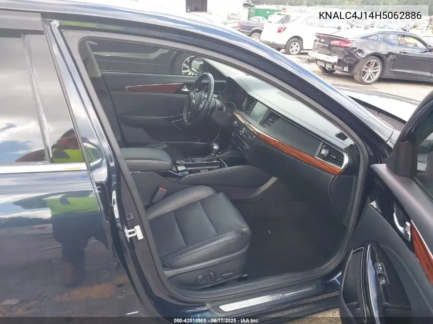 2017 Kia Cadenza Technology VIN: KNALC4J14H5062886 Lot: 42518905