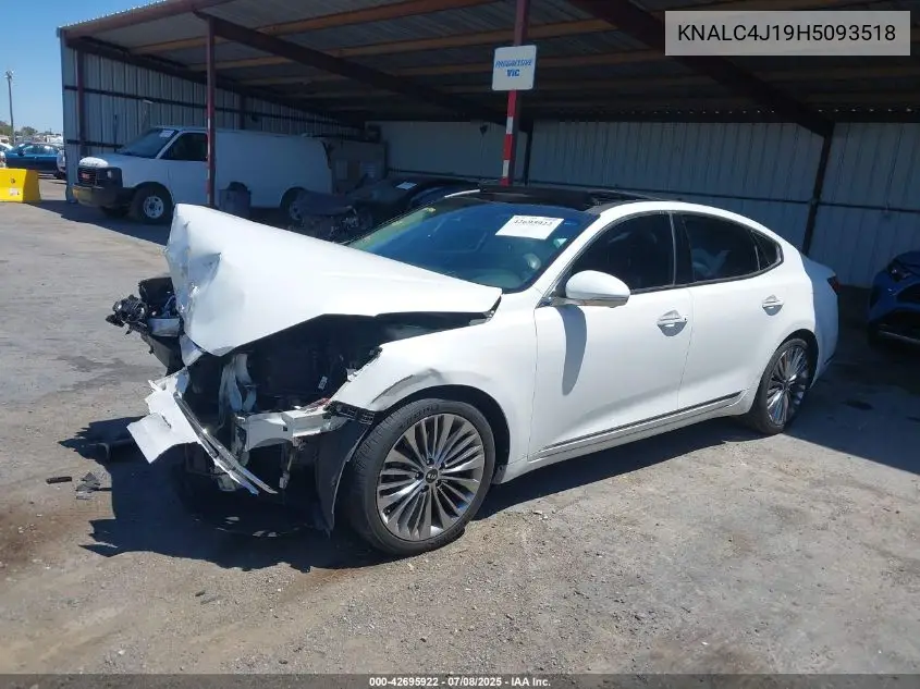 2017 Kia Cadenza Limited VIN: KNALC4J19H5093518 Lot: 42695922