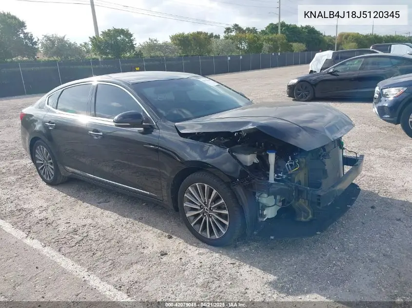 2018 Kia Cadenza Premium VIN: KNALB4J18J5120345 Lot: 42079048