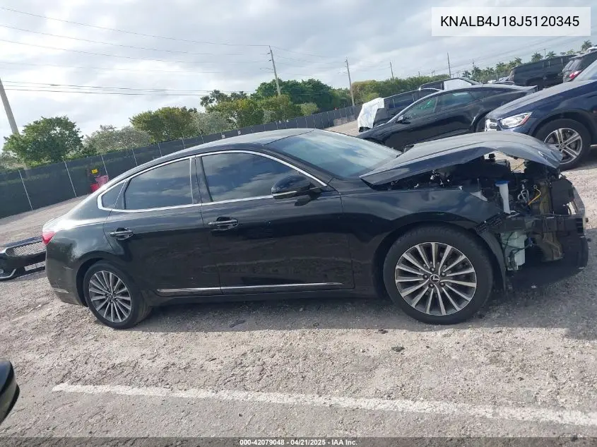2018 Kia Cadenza Premium VIN: KNALB4J18J5120345 Lot: 42079048