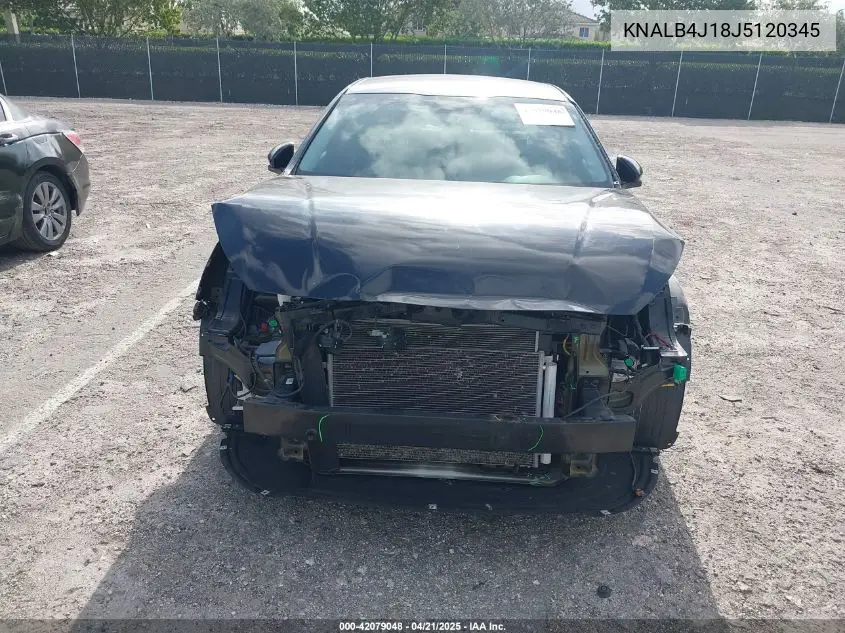 2018 Kia Cadenza Premium VIN: KNALB4J18J5120345 Lot: 42079048
