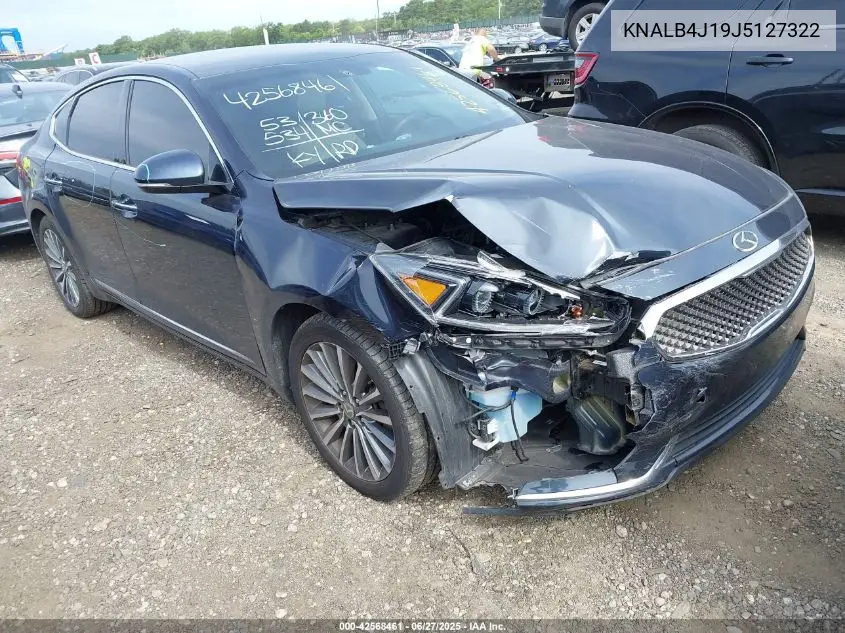 2018 Kia Cadenza Premium VIN: KNALB4J19J5127322 Lot: 42568461