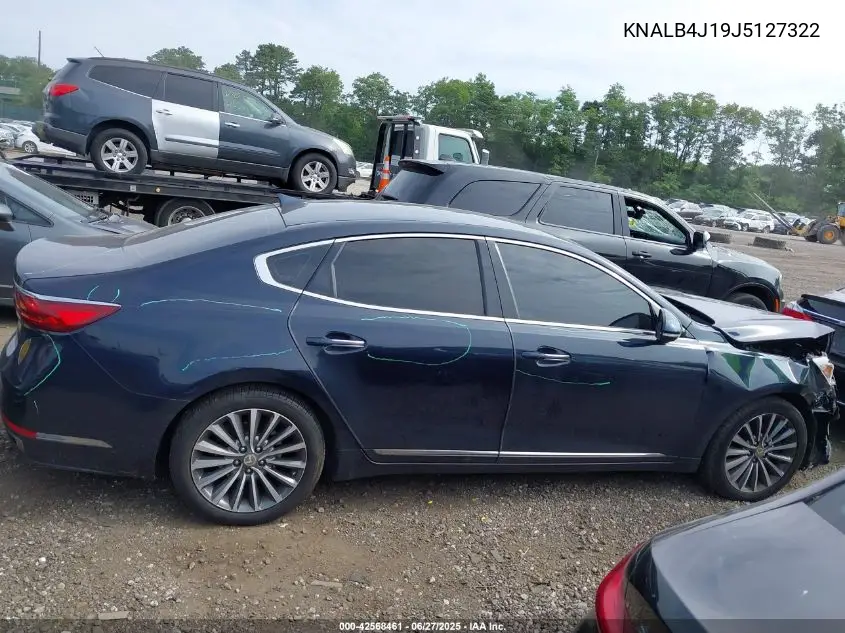2018 Kia Cadenza Premium VIN: KNALB4J19J5127322 Lot: 42568461