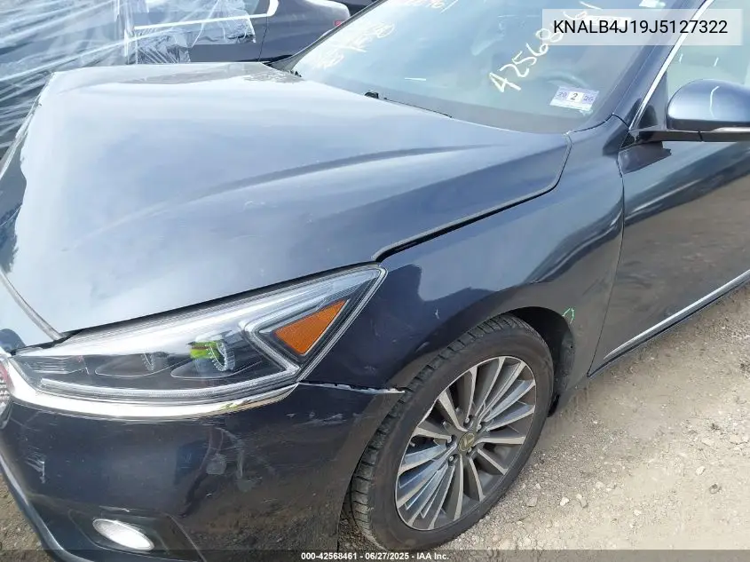 2018 Kia Cadenza Premium VIN: KNALB4J19J5127322 Lot: 42568461