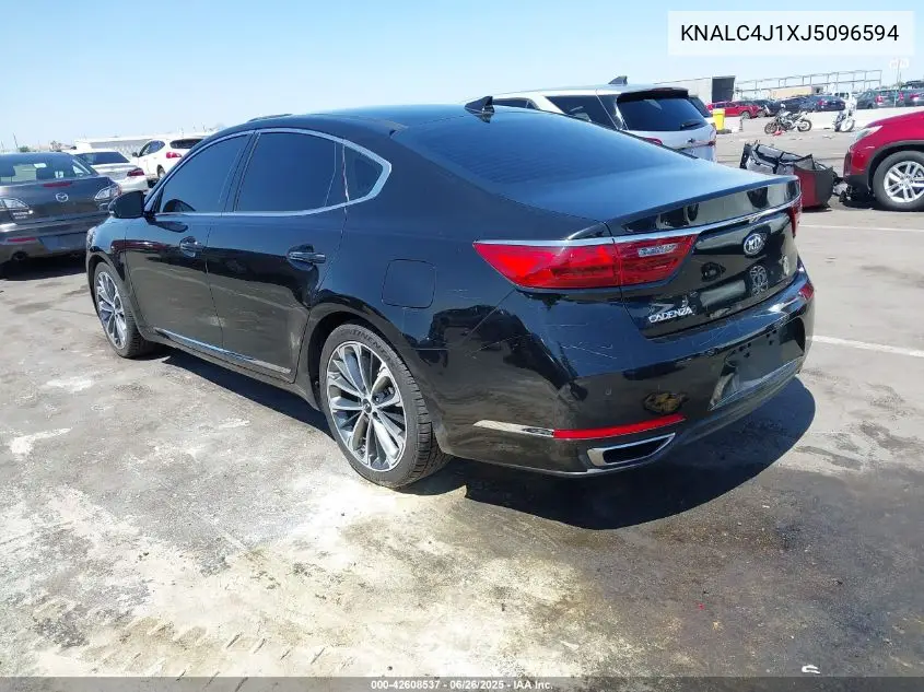 2018 Kia Cadenza Technology VIN: KNALC4J1XJ5096594 Lot: 42608537