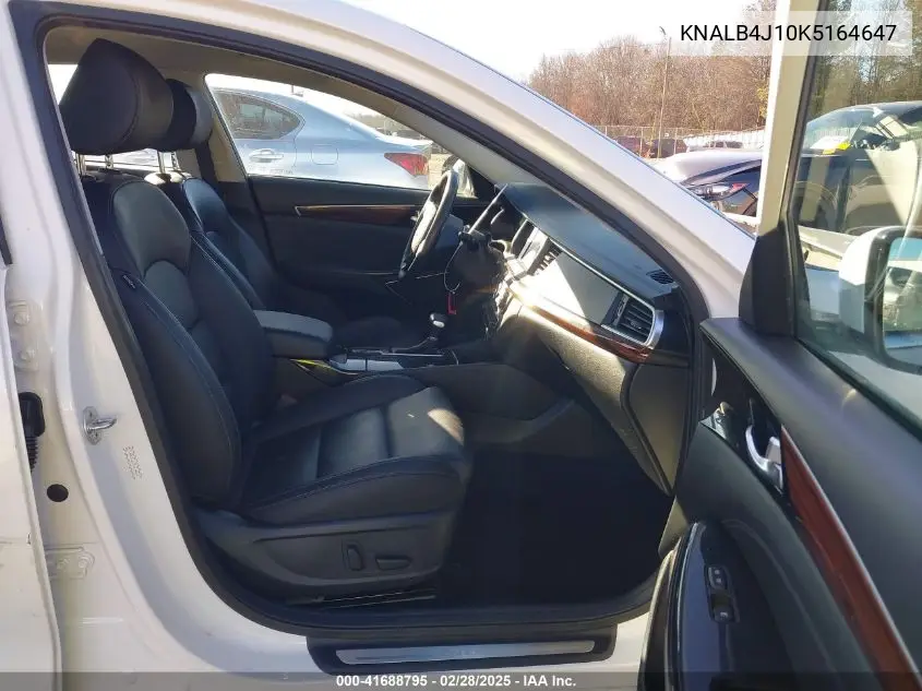 2019 Kia Cadenza Premium VIN: KNALB4J10K5164647 Lot: 41688795