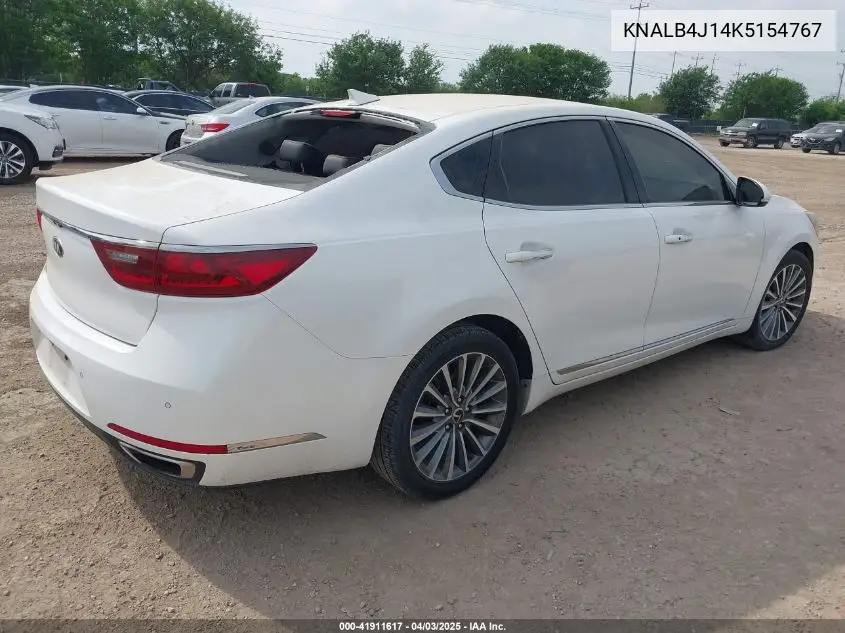 2019 Kia Cadenza Premium VIN: KNALB4J14K5154767 Lot: 41911617