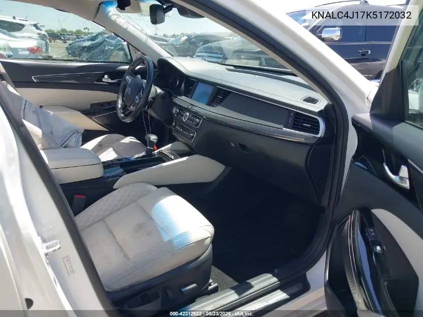 2019 Kia Cadenza Limited VIN: KNALC4J17K5172032 Lot: 42312922