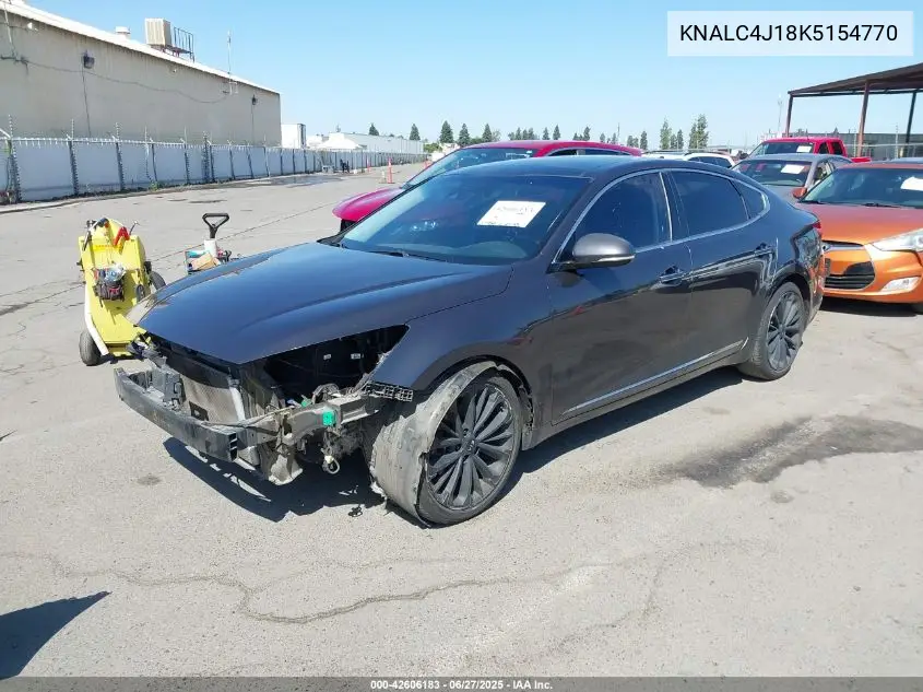 2019 Kia Cadenza Technology VIN: KNALC4J18K5154770 Lot: 42606183