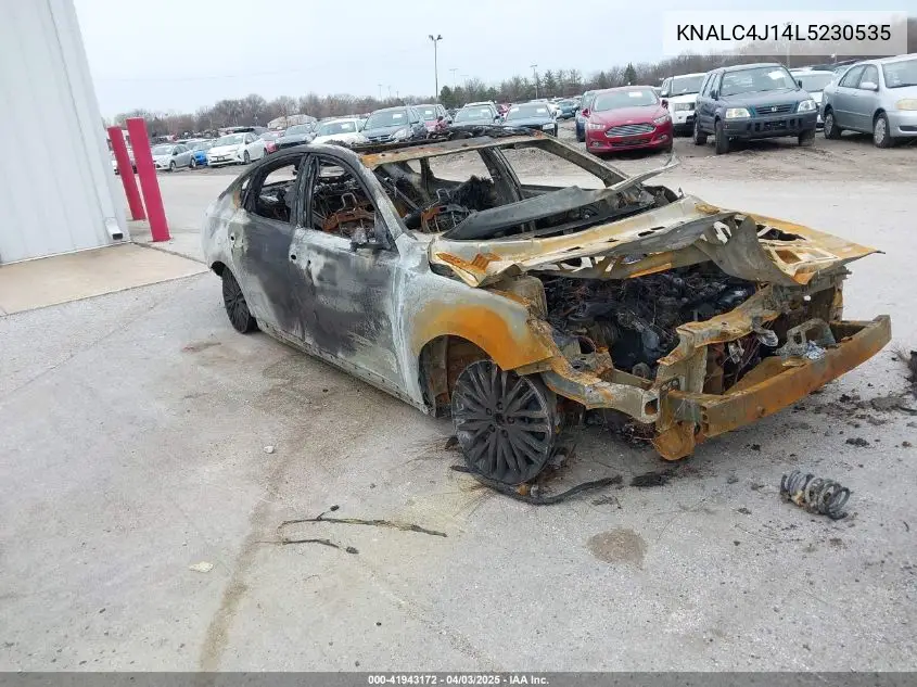 2020 Kia Cadenza Technology VIN: KNALC4J14L5230535 Lot: 41943172
