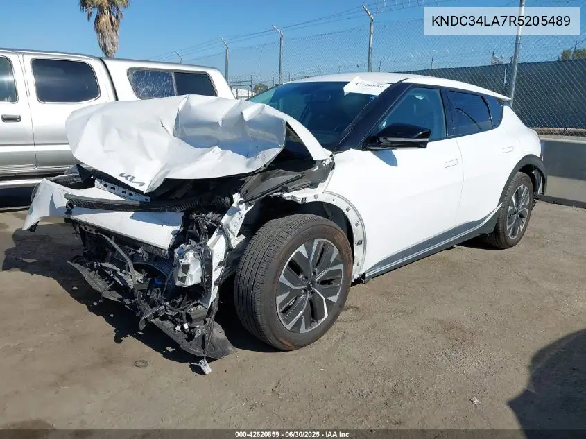 2024 Kia Ev6 Light Long Range VIN: KNDC34LA7R5205489 Lot: 42620859