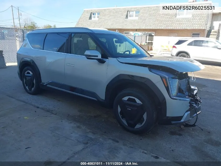 2024 Kia Ev9 Land VIN: KNDADFS52R6025531 Lot: 40831011