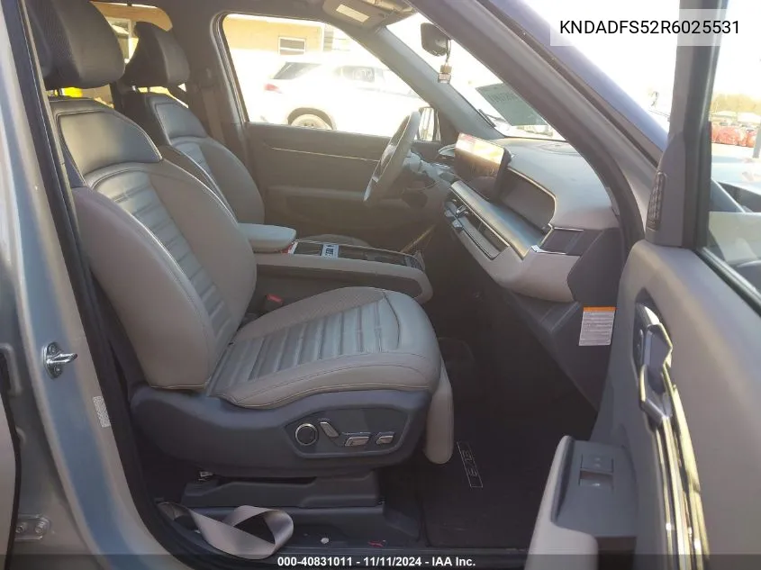2024 Kia Ev9 Land VIN: KNDADFS52R6025531 Lot: 40831011