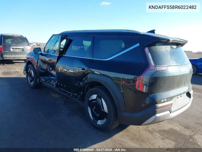 2024 Kia Ev9 Wind VIN: KNDAFFS58R6022482 Lot: 41688945