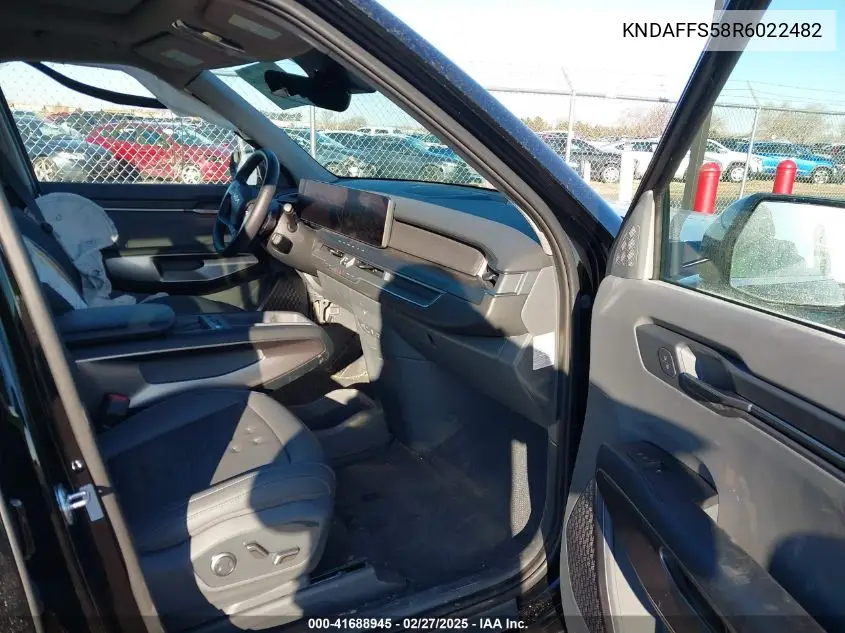 2024 Kia Ev9 Wind VIN: KNDAFFS58R6022482 Lot: 41688945