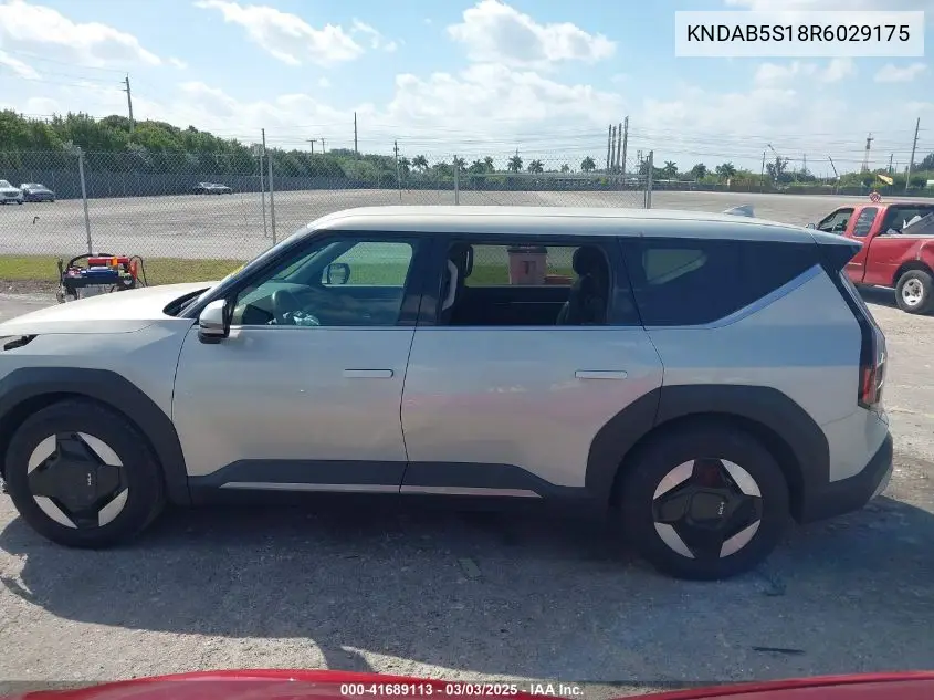 2024 Kia Ev9 Light Long Range VIN: KNDAB5S18R6029175 Lot: 41689113