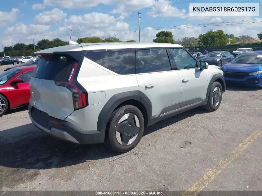 2024 Kia Ev9 Light Long Range VIN: KNDAB5S18R6029175 Lot: 41689113