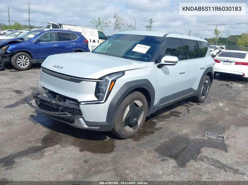 2024 Kia Ev9 Light Long Range VIN: KNDAB5S11R6030183 Lot: 41921208