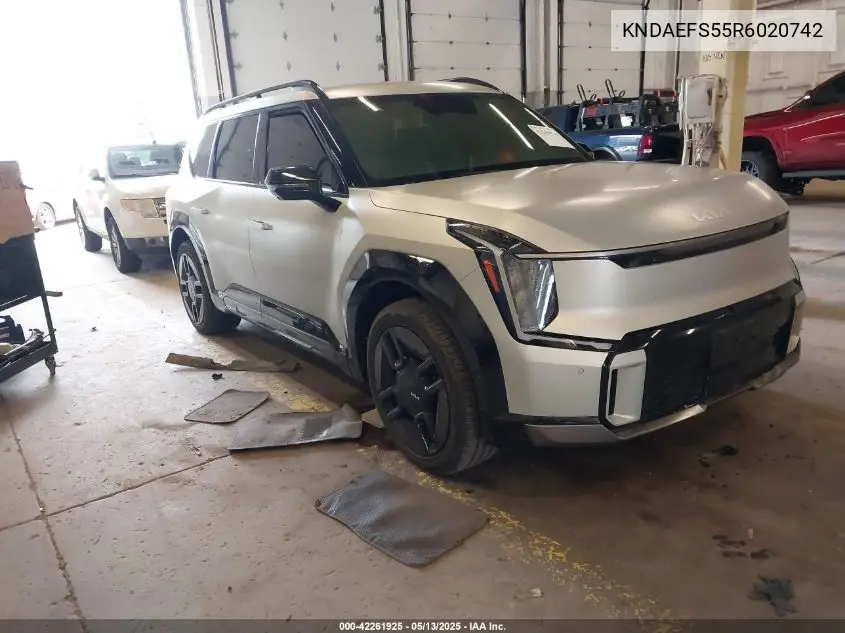 2024 Kia Ev9 Gt-Line VIN: KNDAEFS55R6020742 Lot: 42261925