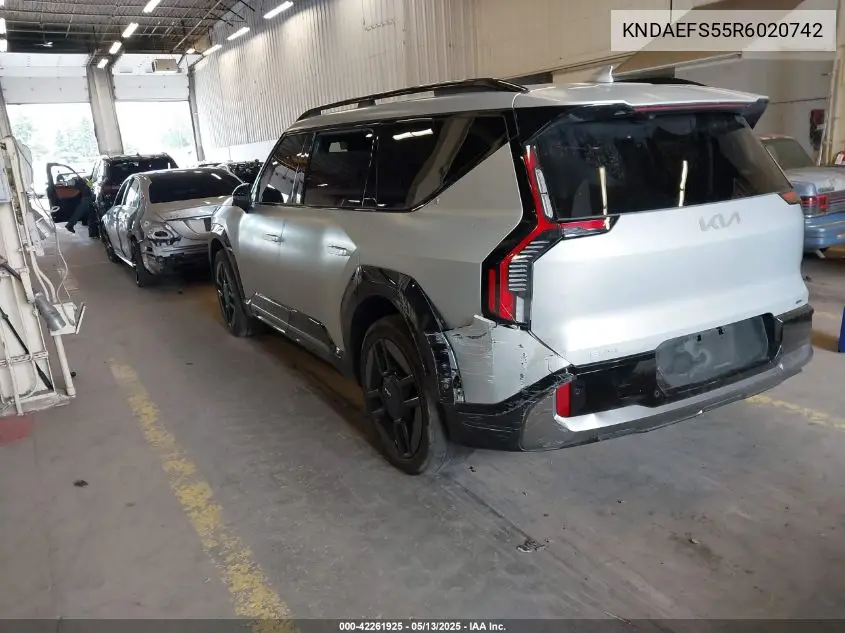 2024 Kia Ev9 Gt-Line VIN: KNDAEFS55R6020742 Lot: 42261925