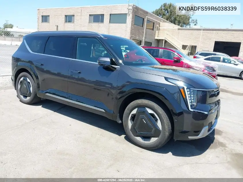 2024 Kia Ev9 Land VIN: KNDADFS59R6038339 Lot: 42581294