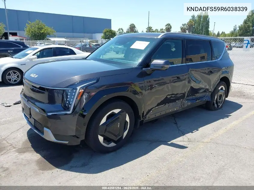 2024 Kia Ev9 Land VIN: KNDADFS59R6038339 Lot: 42581294