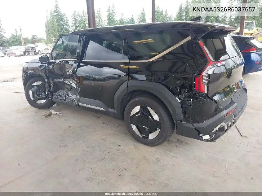 2024 Kia Ev9 Light Short Range VIN: KNDAA5S26R6037657 Lot: 42620358