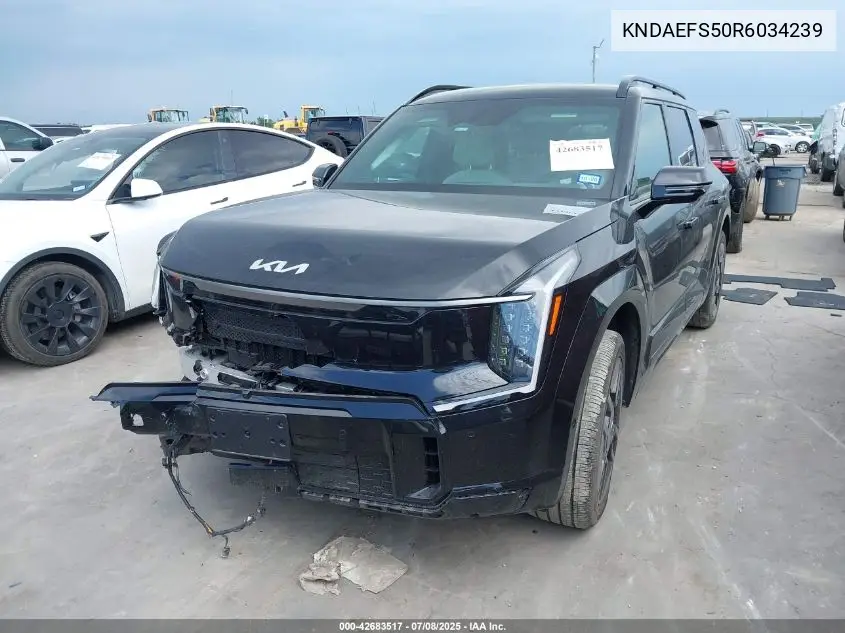 2024 Kia Ev9 Gt-Line VIN: KNDAEFS50R6034239 Lot: 42683517