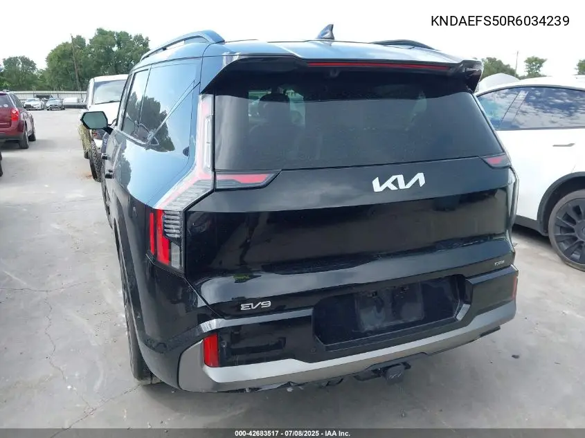 2024 Kia Ev9 Gt-Line VIN: KNDAEFS50R6034239 Lot: 42683517