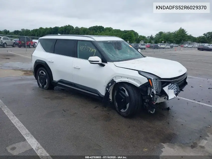 2024 Kia Ev9 Land VIN: KNDADFS52R6029370 Lot: 42763653